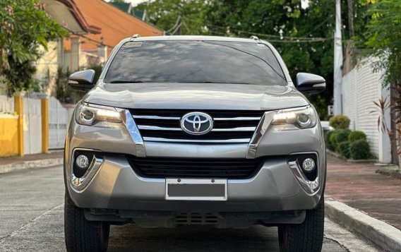 White Toyota Fortuner 2017 for sale in Automatic-1