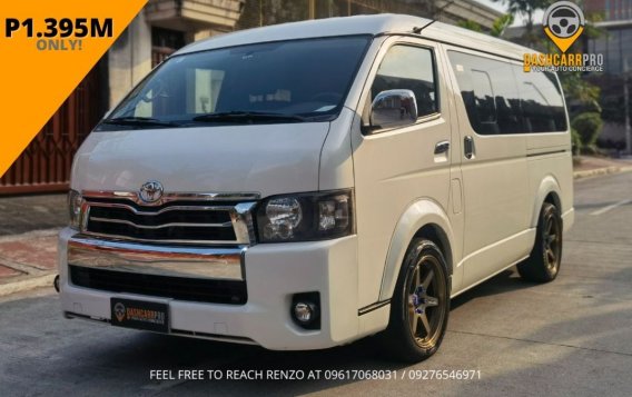 Sell Pearl White 2016 Toyota Hiace Super Grandia in Manila