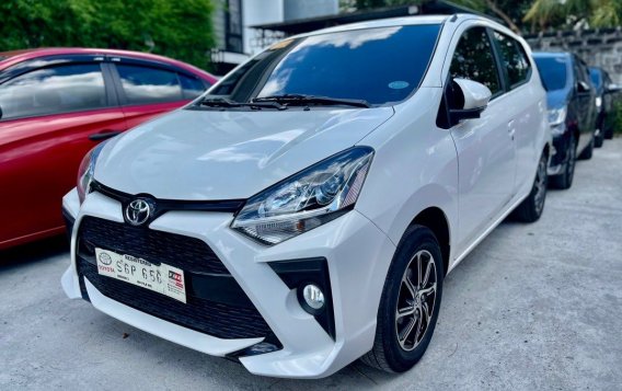 Selling White Toyota Wigo 2022 in Quezon City-1