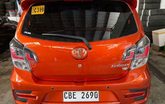Orange Toyota Wigo 2023 for sale in Quezon City-2