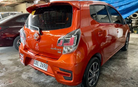 Orange Toyota Wigo 2023 for sale in Quezon City-1