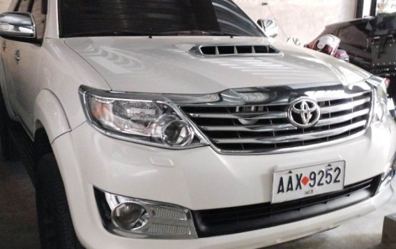 White Toyota Fortuner 2014 for sale in Marikina