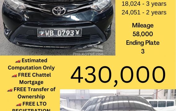 2017 Toyota Vios  1.3 E CVT in Cainta, Rizal-6