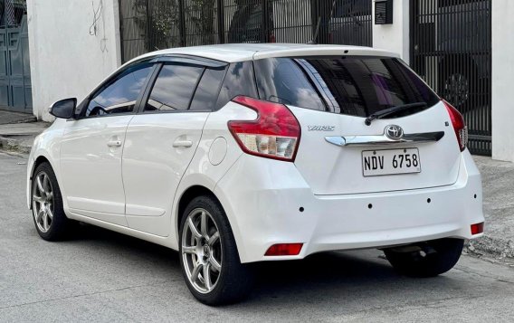White Toyota Yaris 2016 for sale in Manila-3