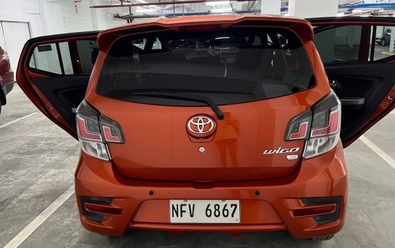 Sell Orange 2021 Toyota Wigo in Quezon City-6