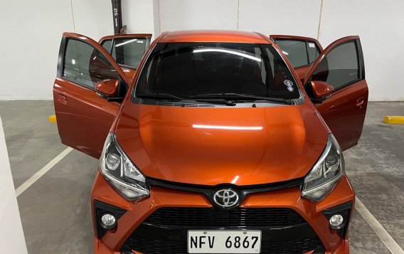 Sell Orange 2021 Toyota Wigo in Quezon City-2