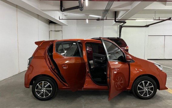 Sell Orange 2021 Toyota Wigo in Quezon City-9