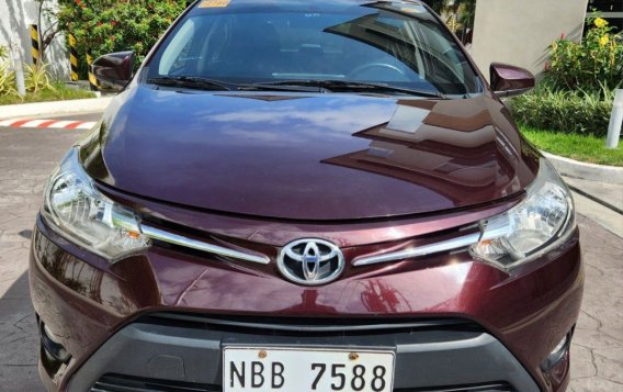 Selling Maroon Toyota Vios 2017 in Quezon City-1