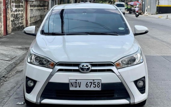 White Toyota Yaris 2016 for sale in Manila-2