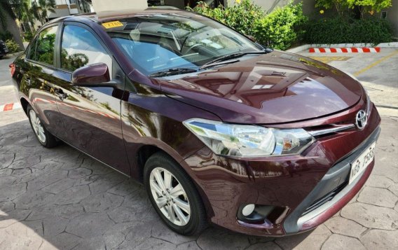 Selling Maroon Toyota Vios 2017 in Quezon City-2