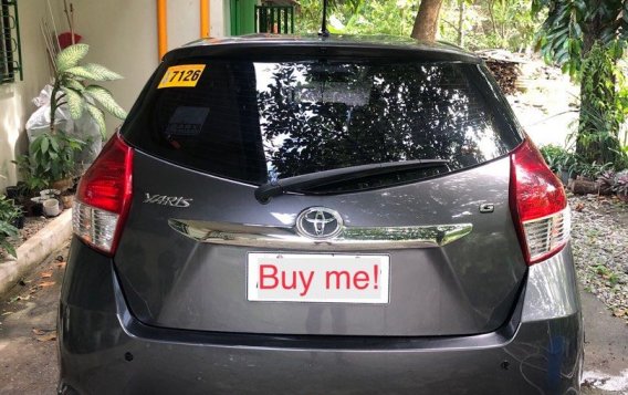 White Toyota Yaris 2014 for sale in Baguio-2