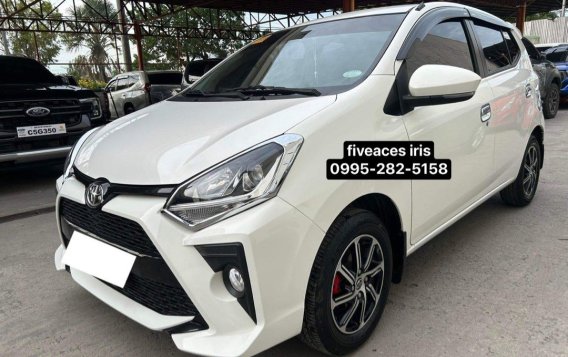 Selling White Toyota Wigo 2022 in Mandaue-1