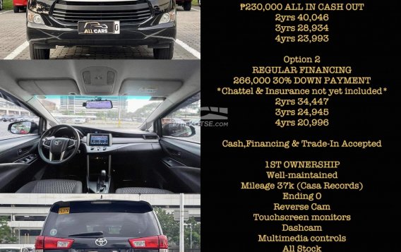 2018 Toyota Innova  2.8 E Diesel AT in Makati, Metro Manila