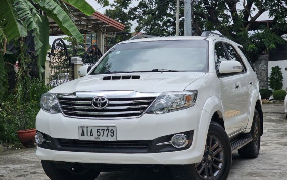 White Toyota Fortuner 2015 for sale in Automatic-1