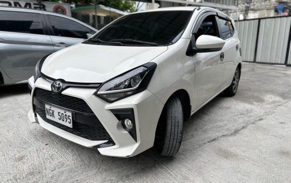 Selling White Toyota Wigo 2021 in Quezon City-2
