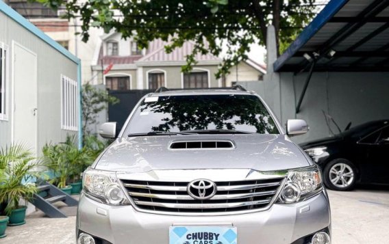 Silver Toyota Fortuner 2015 for sale in Quezon City