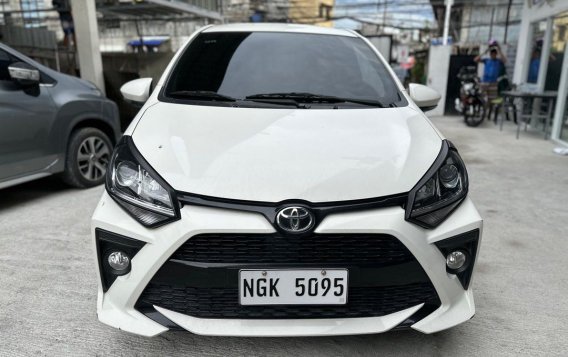 Selling White Toyota Wigo 2021 in Quezon City-1
