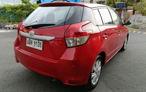 White Toyota Yaris 2016 for sale in Quezon City-9