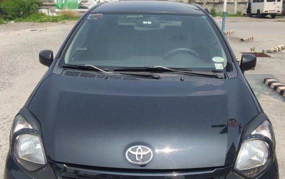 Orange Toyota Wigo 2014 for sale in Pateros-1