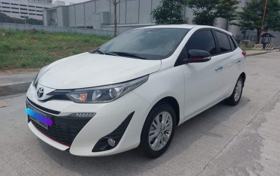 Selling White Toyota Yaris 2018 in Marikina