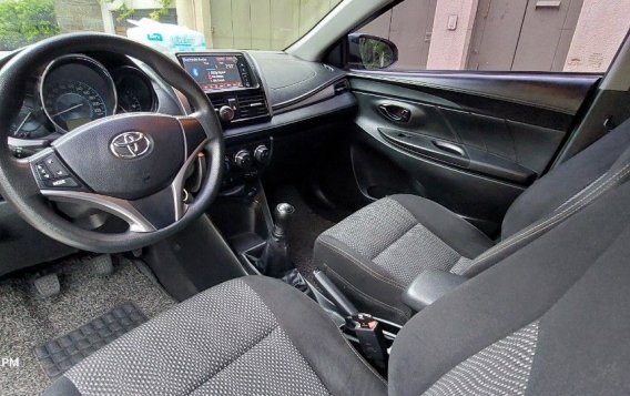 White Toyota Vios 2015 for sale in Manual-8