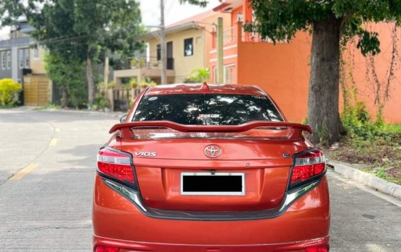 Orange Toyota Vios 2017 for sale in Manila-3