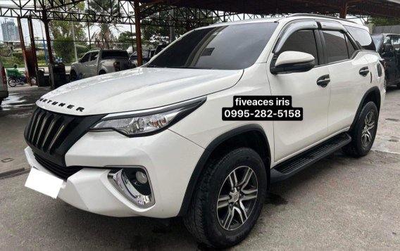 Sell White 2018 Toyota Fortuner in Mandaue-7