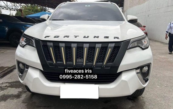 Sell White 2018 Toyota Fortuner in Mandaue-1