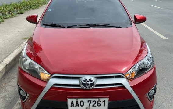 White Toyota Yaris 2014 for sale in Pateros-2