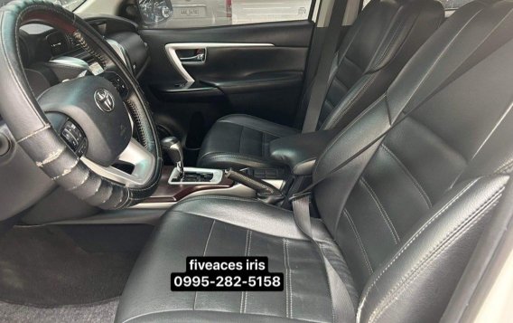 Sell White 2018 Toyota Fortuner in Mandaue-2