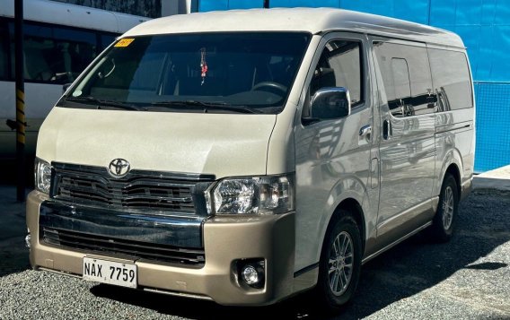 Sell White 2018 Toyota Hiace Super Grandia in Quezon City-1