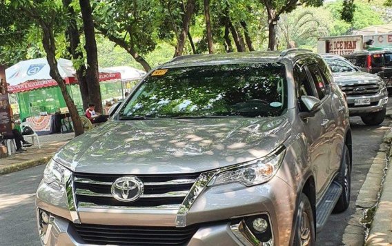 Bronze Toyota Fortuner 2019 for sale in Automatic