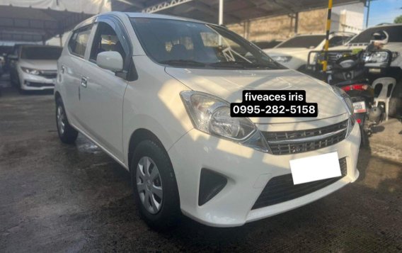 White Toyota Wigo 2017 for sale in Manual