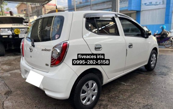 White Toyota Wigo 2017 for sale in Manual-5