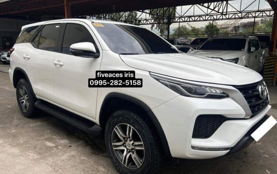 White Toyota Fortuner 2022 for sale in Automatic