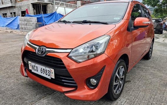 Sell Orange 2017 Toyota Wigo Hatchback in Manila-1