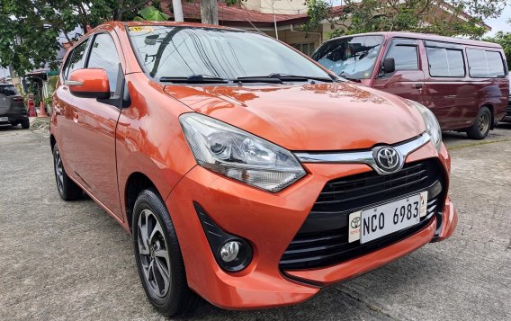 Sell Orange 2017 Toyota Wigo Hatchback in Manila