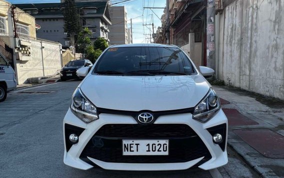 White Toyota Wigo 2021 for sale in Automatic