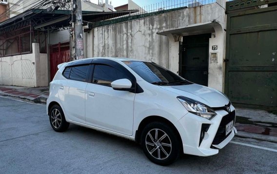 White Toyota Wigo 2021 for sale in Automatic-1