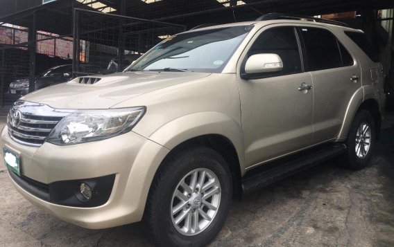 Green Toyota Fortuner 2014 for sale in Automatic