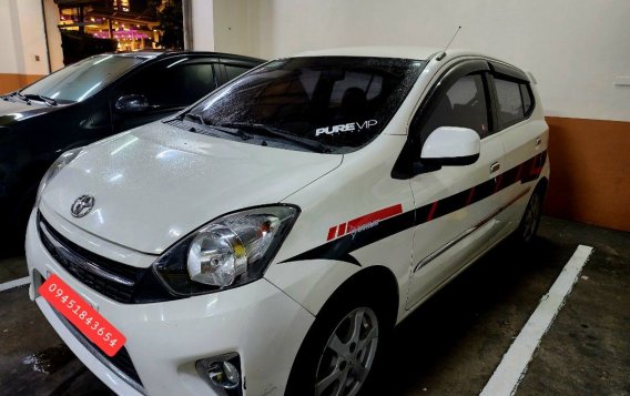Sell White 2016 Toyota Wigo in Quezon City