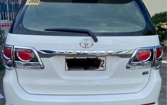 White Toyota Fortuner 2015 for sale in Alicia