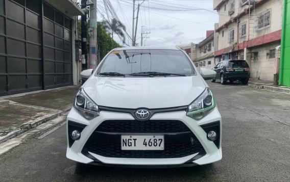 Selling White Toyota Wigo 2021 in Quezon City-2