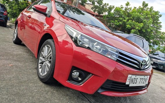 Red Toyota Vios 2016 Sedan for sale in Manila-5