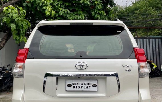 Sell White 2010 Toyota Land cruiser prado in Pasig-3