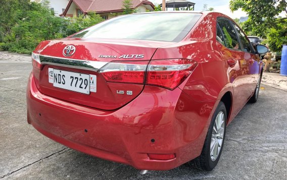 Red Toyota Vios 2016 Sedan for sale in Manila-3