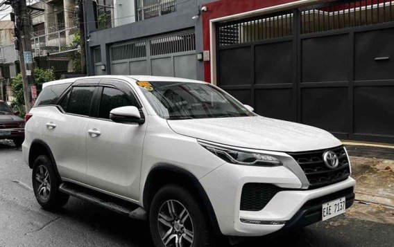 White Toyota Fortuner 2022 for sale in Quezon City