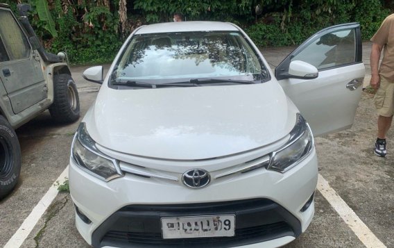 Pearl White Toyota Vios 2014 for sale in Automatic-6