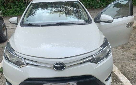 Pearl White Toyota Vios 2014 for sale in Automatic-5