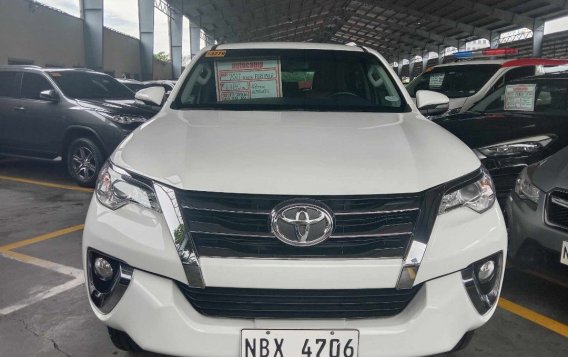 White Toyota Fortuner 2017 for sale in Automatic